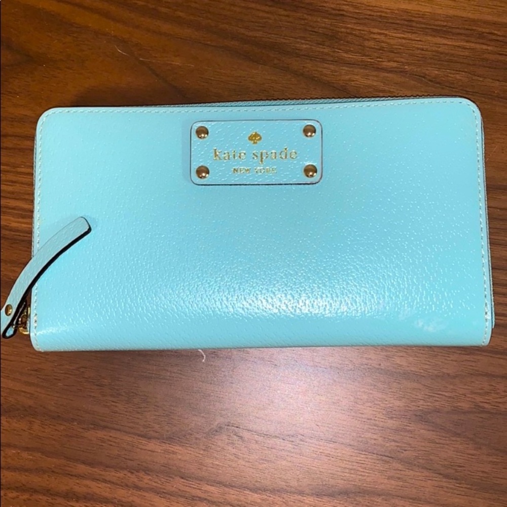 Turquoise Kate Spade Wallet